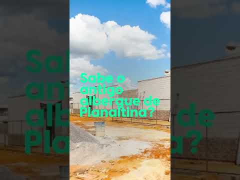 Albergue abandonado virou escola!